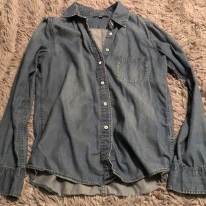 Uniqlo Chambray Denim Shirt